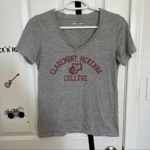 Champion Claremont McKenna College T-Shirt Size S